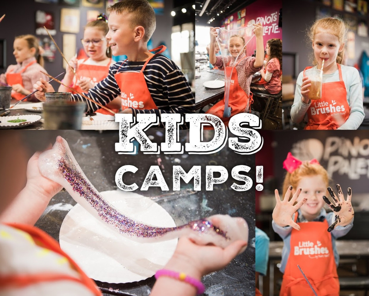 Full Week of Kid's Summer Art Camp! Register here!